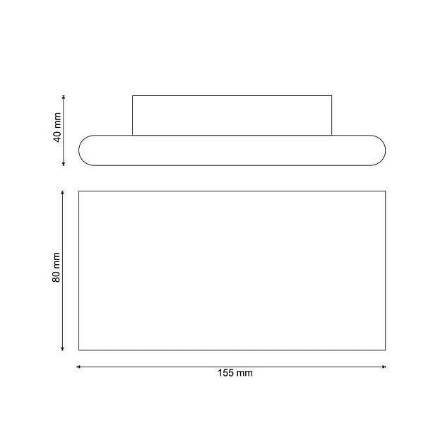 Настенный светильник Lucia Tucci Aero W204 Bianco LED Фото № 2
