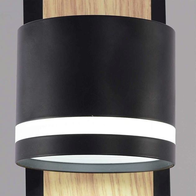 Бра Reluce 22540-0.2-01 BK+WOOD Фото № 5