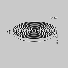 Токопроводящая текстильная лента Maytoni Technical Pendant system Parity TRX130-1.20GR 1