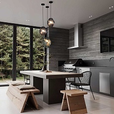 Подвесной светильник Freya Modern FR5547PL-01DBL 2