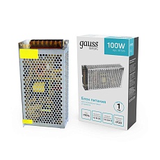 Блок питания Gauss 100W 12V IP20 BT505 3