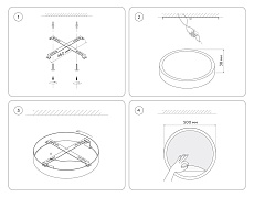 Настенно-потолочный светодиодный светильник Ambrella light Wallers Wall FW11134 1