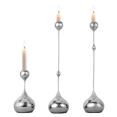 Подсвечник ArtHomeDecor DROP 6917 M SILVER 1
