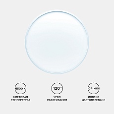 Настенно-потолочный светодиодный светильник Apeyron Spin 18-136 4