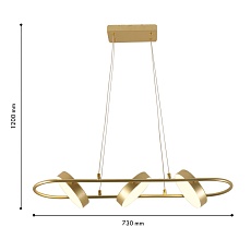 Подвесная светодиодная люстра F-Promo Abris 4677-3P 1