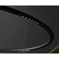 Подвесной светодиодный светильник Italline IT013-6022 black 3000K 2