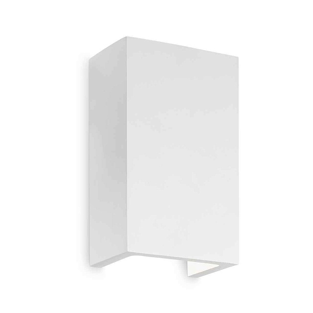 Настенный светильник Ideal Lux Flash Gesso AP1 High 214689 Фото № 1
