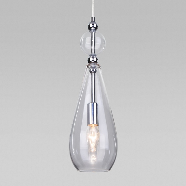 Подвесной светильник Eurosvet Ilario 50202/1 прозрачный Фото № 1