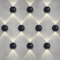 Уличный настенный светодиодный светильник Elektrostandard 1566 Techno LED Diver черный a038539 3