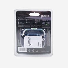 Налобный светодиодный фонарь Gauss от батареек 50х70 180 лм GF307 5