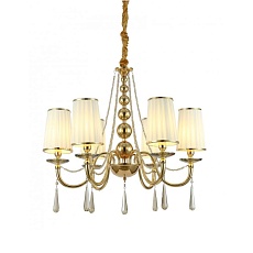 Подвесная люстра Lumina Deco Fabione LDP 1200-6 F.GD 1