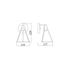 Бра Vele Luce Storm VL6136W01 2