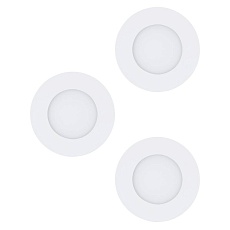 Встраиваемый светодиодный светильник Eglo Fueva 1 (3 шт) 98633