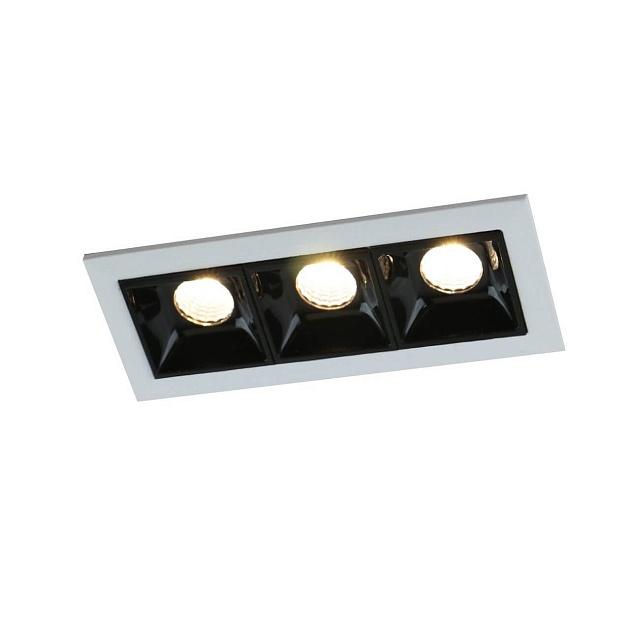 Встраиваемый светодиодный светильник Arte Lamp Grill A3153PL-3BK изображение 1 Встраиваемый светодиодный светильник Arte Lamp Grill A3153PL-3BK Фото № 1