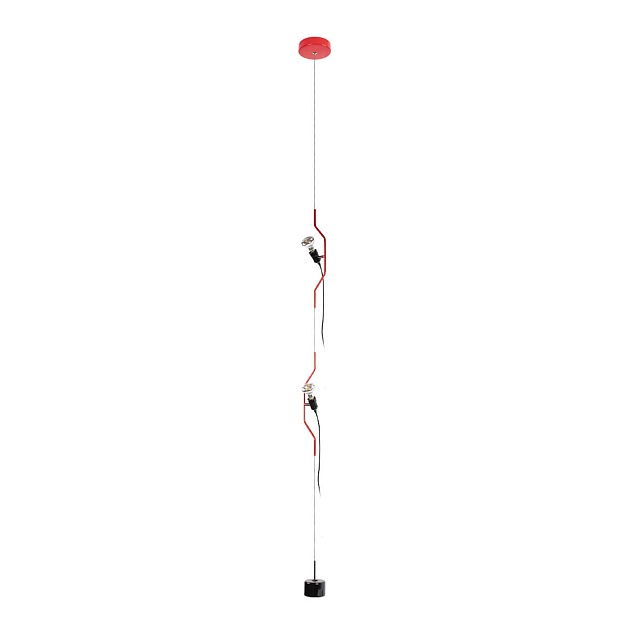 Подвесной светильник Loft IT Parentesi 10346/2 Red изображение 1 Подвесной светильник Loft IT Parentesi 10346/2 Red Фото № 1