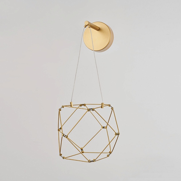 Настенный светодиодный светильник Eurosvet 90310/1 медь Фото № 4