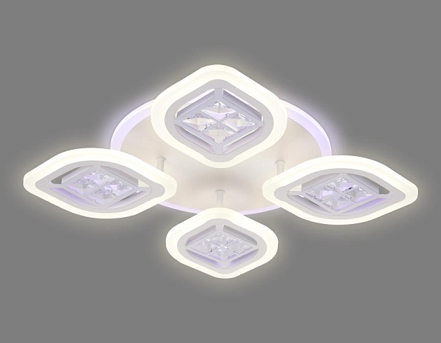 Потолочная светодиодная люстра Ambrella light Ice FA280 Фото № 2