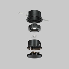 Декоративная рамка-отражатель Maytoni Technical Wise Ring057-10-B 1