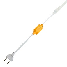 Светодиодная влагозащищенная лента Saffit 6W/m 60LED/m 2835SMD дневной белый 50М SST20 55244 2