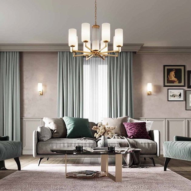 Подвесная люстра Odeon Light Hall Kasali 4990/6 изображение 3 Подвесная люстра Odeon Light Hall Kasali 4990/6 Фото № 3