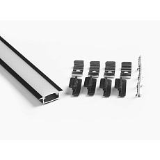 Профиль врезной LEDS POWER СПВ17-2507 алюм. анод-й с матовым рассеивателем 2м 008417 2