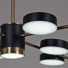 Потолочная светодиодная люстра Reluce 06369-0.3-08 COP+BK 1