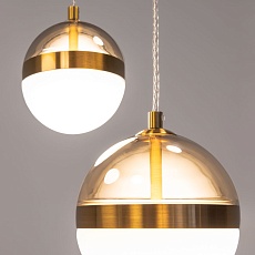 Подвесная светодиодная люстра Maytoni Area MOD295PL-L120BBS3K 2