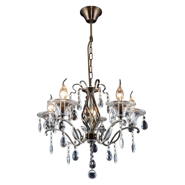 Подвесная люстра Toplight Zoe TL7220D-05AB изображение 1 Подвесная люстра Toplight Zoe TL7220D-05AB Фото № 1