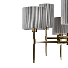 Подвесная люстра Indigo Plisse 13033/6R Brass V000536 1