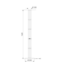 Торшер Eurosvet Stark 80537/1 1