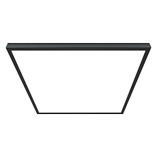 Светодиодная панель Feron AL2117 встраиваемая Армстронг 40W 6500K черный ЭПРА в комплекте 51338