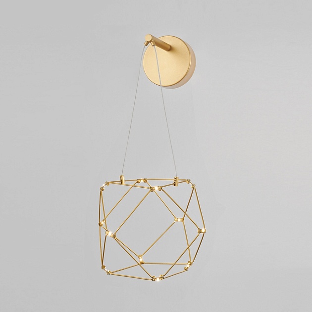 Настенный светодиодный светильник Eurosvet 90310/1 медь Фото № 1