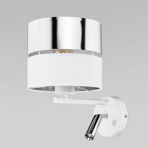 Бра TK Lighting 4176 Hilton Silver Фото № 1