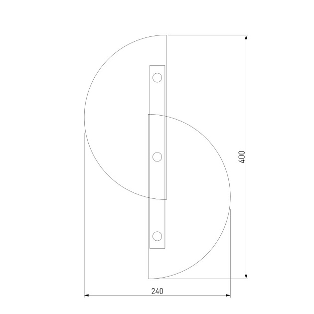 Настенный светодиодный светильник Eurosvet Colour 40160 LED янтарный Фото № 2