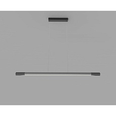 Подвесной светодиодный светильник Italline IT013-6020 black/silver 3000K 1