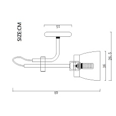 Бра Imperium Loft Ram 101954-26 2