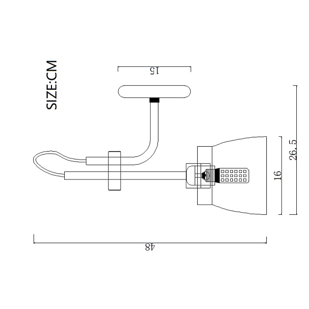 Бра Imperium Loft Ram 101954-26 Фото № 3
