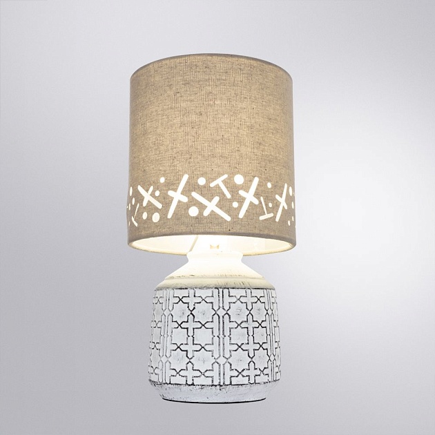 Настольная лампа Arte Lamp Bunda A4007LT-1WH изображение 3 Настольная лампа Arte Lamp Bunda A4007LT-1WH Фото № 3