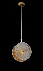 Люстра подвесная Alfa Light F4024-50 200x380mm AB COLOR led