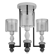 Потолочная люстра 33 ИДЕИ CHN902K.03.WH17.WBL-S25TR