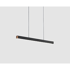 Подвесной светодиодный светильник Italline IT013-6021 black 3000K 3