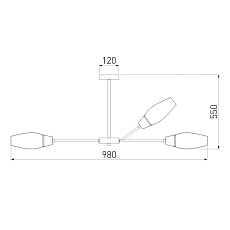 Подвесная люстра Eurosvet Thalia 60140/12 золото 2