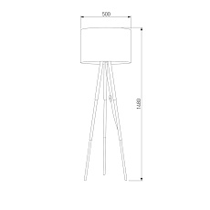 Торшер TK Lighting 5285 Tokyo 2