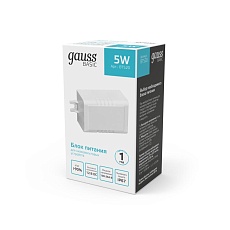Блок питания Gauss 5W 12V IP67 BT520 4