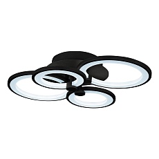 Потолочная светодиодная люстра iLedex Ring A001/4 BK 4