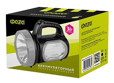 Прожекторный светодиодный фонарь ФАZA аккумуляторный 160 лм 192х132 AccuF7-L3W/L10-bk 1