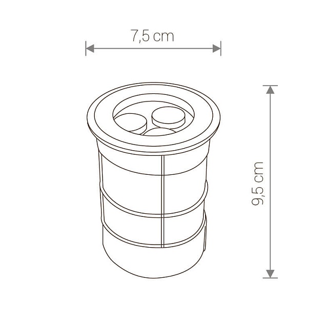 Ландшафтный светодиодный светильник Nowodvorski Picco Led 9104 изображение 2 Ландшафтный светодиодный светильник Nowodvorski Picco Led 9104 Фото № 2