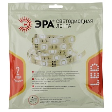 Светодиодная влагозащищенная лента ЭРА 14,4W/m 60LED/m 5050SMD белый 5M LS5050-14,4-60-24-65-4000К-5m Б0043117 1