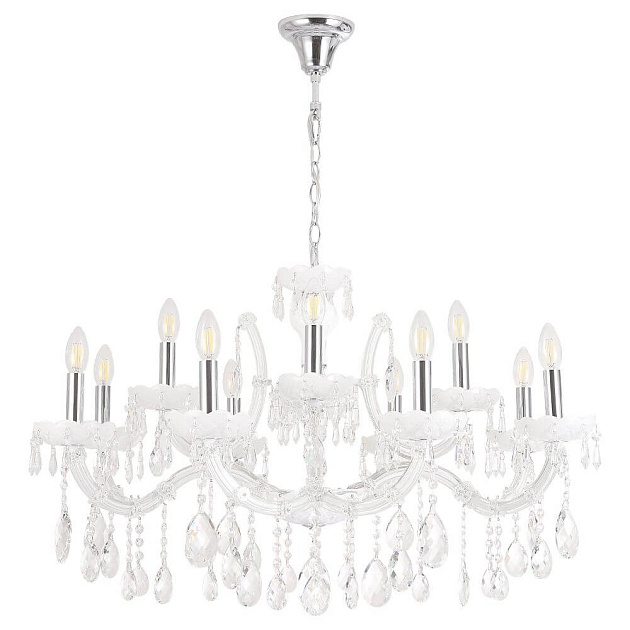 Подвесная люстра Crystal Lux Blanca Re SP12 изображение 3 Подвесная люстра Crystal Lux Blanca Re SP12 Фото № 3