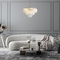 Подвесная люстра Indigo Dalia 12034/11P Brass V000374 3